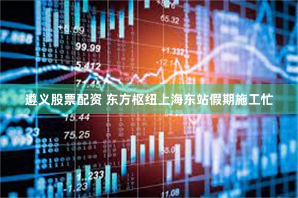 遵义股票配资 东方枢纽上海东站假期施工忙
