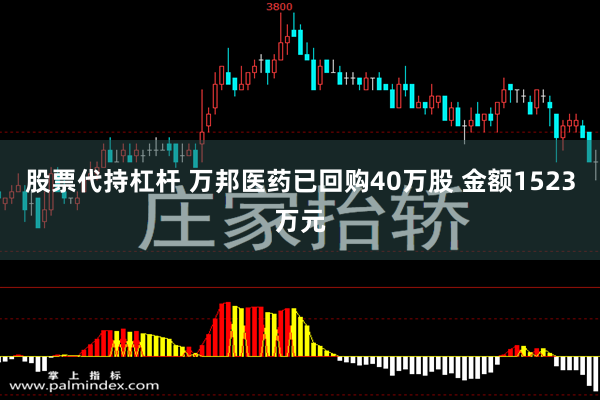 股票代持杠杆 万邦医药已回购40万股 金额1523万元